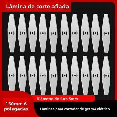 Imagem de Lâminas De Substituição Para Cortador De Grama Metálico De 150mm Para 