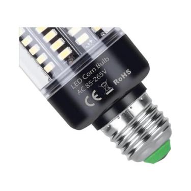 Imagem de Lâmpada LED Corn 30W E27/E26 E14 B22 Para Teto E Lustre, Sem Flicker, 