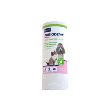 Imagem de Shampoo Hidratante Virbac Phisioderm Pele Seca para Cães e Gatos 250 m