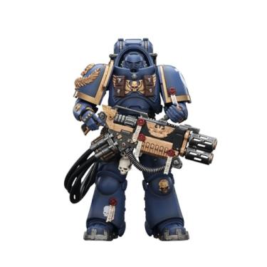 Imagem de JOYTOY Action Figures Warhammer 40K 5inch Ultramarines Heavy Artificer Armor with Relic Multi-Melta 1/18 Movable Model Collectible Figurine Ages 15+