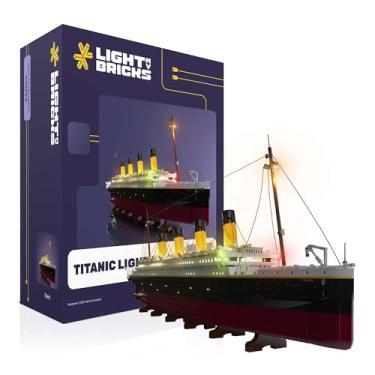 Imagem de LIGHT MY BRICKS Kit de luzes 2.0 compatível com Lego Titanic #10294 (conjunto não incluído)