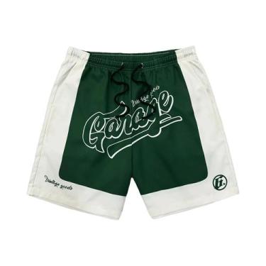 Imagem de Bermudas Esportivas Masculinas Casuais De Verão Leves E Confortáveis C