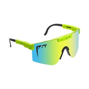 Imagem de Óculos De Sol Unissex UV400 Pit Viper Para Ciclismo, Caminhada, Beiseb