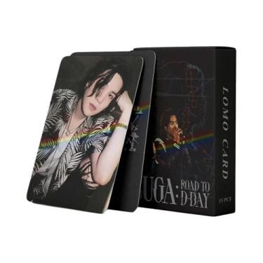 Imagem de 55 Peças SUGA Road to D-Day Agust D Lomo Photo Card Postcard Solo Fan 