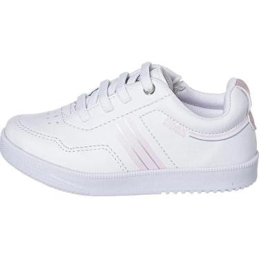 Imagem de Sapatenis Calce Fácil Confortável Infantil Menina - REDMAX, Branco, Ro