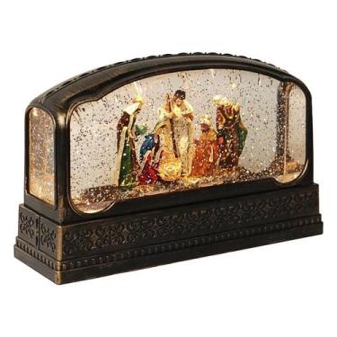 Imagem de Lanterna Presepio Musical 14x15cm - Yangzi