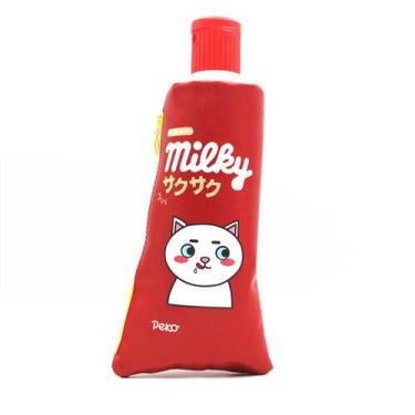 Imagem de Estojo de lápis Creative Toothpaste Shaped Leather 20cm - yiweisai