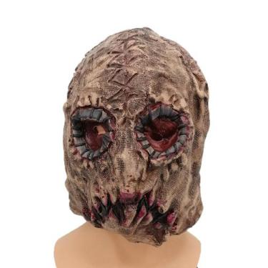 Imagem de Máscara de cosplay Sack Mans Latex Halloween Carnaval Páscoa - yiweisa