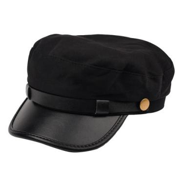 Imagem de Chapéu NAUZE Black Chauffeur Limo Driver Taxi Fancy Dress