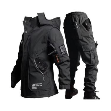 Imagem de Jaqueta De Motocicleta Impermeável Masculina Para Outono E Inverno, Co