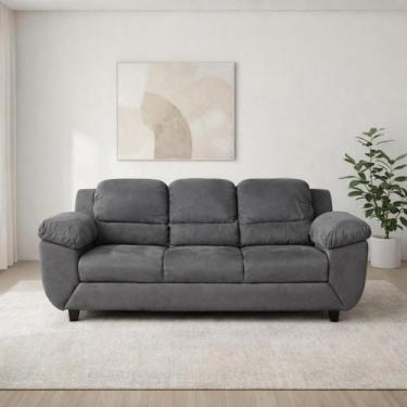 Imagem de Sofá para Sala de Estar 3 Lugares Clássico - Nabas Estofados