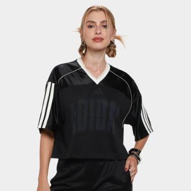 Imagem de Camiseta Adidas Sta Seas Feminina, Preto, P