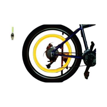 Imagem de Luzes LED Com Sensor De Movimento Para Bicicleta (2 Peças) Com Bateria