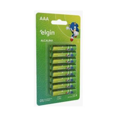 Imagem de Pilha Palito Aaa Alcalina Blister Com 16 Unidades Elgin