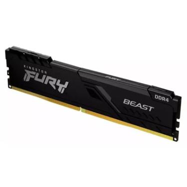 Imagem de Memória Kingston Fury Beast, 8GB, 2666MHz, DDR4, CL16, Para Desktop - KF426C16BB/8
