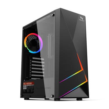 Imagem de Pc Gamer AMD Ryzen 5 5500 16GB 3200MHZ (RTX3050 6GB) SSD 480GB, 600w 80 Plus, Neologic...