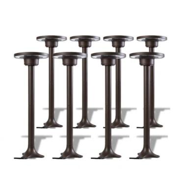 Imagem de Poste Balizador Jardim Eclipse 6W Bivolt IP65 Kit 8 Gaya