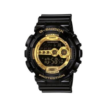 Imagem de Relógio CASIO G-SHOCK masculino digital preto GD-100GB-1DR, Preto