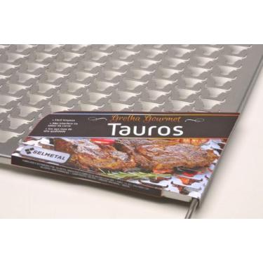 Imagem de Grelha Gourmet Tauros  Inox 50x50cm GCB5050 Selmetal