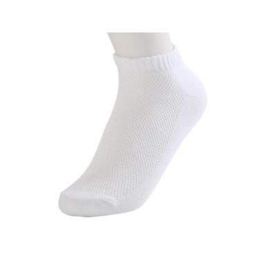 Imagem de Kit 30 Meias Soquete Sapatilha Cano Curto Baixo Masculina Feminina - E