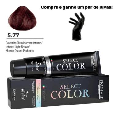 Imagem de Coloração Permanente Baixa Amônia Tinta Castanho, Preto, Azulado, Verm