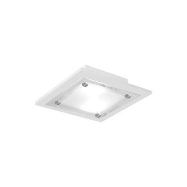 Imagem de Luminária de Teto Plafon Jade 37cm - Madalli, Branco