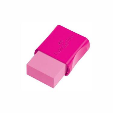 Imagem de Borracha com capa neon Faber-Castell, Rosa