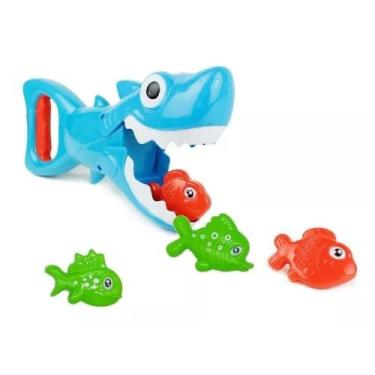 Imagem de Jogo Tubarão Mecânico Pega Peixinhos Buba