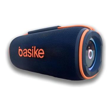 Imagem de Caixa De Som Bluetooth 80w Estéreo 20hs Tws Rgb Basike Preto