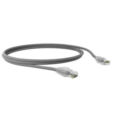 Imagem de Patch CORD U/UTP Sohoplus CAT.6 - CMX - T568A/B - 2.5M - Cinza 35120102