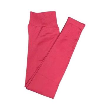 Imagem de Calças De Yoga De Cintura Alta Para Mulheres HISTELLO, Leggings Sem Co