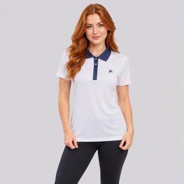 Imagem de Polo Fila F-Box Tennis Basic II Feminina Branca, G