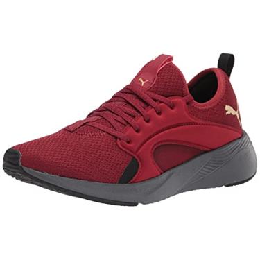 Imagem de PUMA Better Foam Adore Tênis de corrida feminino, Intense Red-puma Team Gold, 6