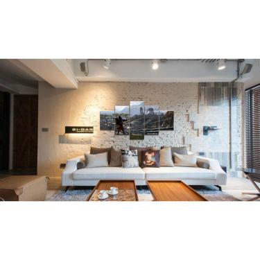 Imagem de Quadro Decorativos Jogos com 5 peças 130x65 m07