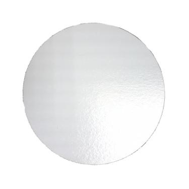 Imagem de Disco de Papelão para Decoração Branco 23cm c/20un