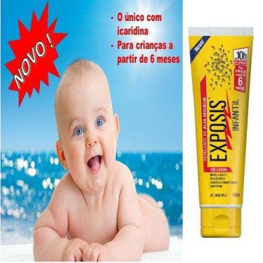 Imagem de Exposis Repelente Infantil Com Icaridina Gel 100ml