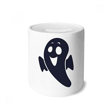 Imagem de DIYthinker Caixa de moedas de cerâmica para o Pequeno Diabo Emaciado de Dia das Bruxas