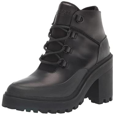Imagem de Sperry Bota de cano curto feminina Pretty Tough, Preto, 11