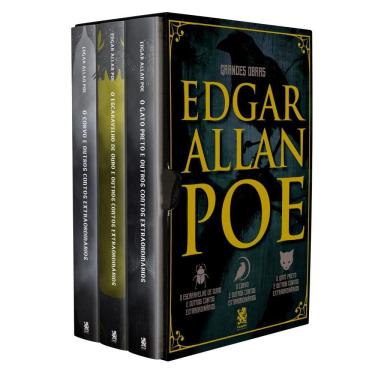 Imagem de Grandes Obras de Edgar Allan Poe - Box com 3 Livros