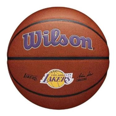 Imagem de Bola De Basquete Nba Los Angeles Lakers Wilson Wtb3100xblal
