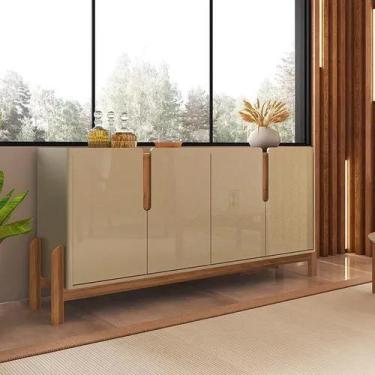 Imagem de Buffet para sala de estar lizz 1,70 casa d champagne/cedro - Village M