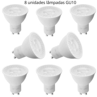 Imagem de Lâmpada de led dicróica Gu10/ MR16  kit 8 unidades - GAYA