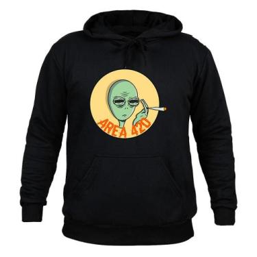 Imagem de Moletom 100% Algodão Quente Area - Surprass, Preto, P