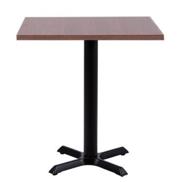 Imagem de Mesa Ômega em Ferro Preto Pintura Eletrostática 74 cm (Altura) com Tam