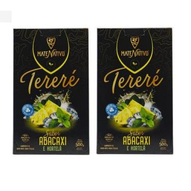 Imagem de 2 Erva Mate Terere MATE NATIVO ABACAXI E HORTELÃ