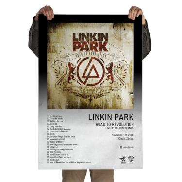 Imagem de Poster Autoadesivo 60x90cm Álbum Spotify Road To Revolution, Rock, Nu-metal, Alternative Rock, Electronic, Alternative Metal