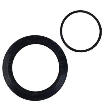 Imagem de Retentor Virabrequim Traseiro + Anel Grafitado VW Fusca Gol 1300 1500 