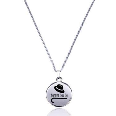 Imagem de Colar Medalha Saravá Zé Pilintra Proteção Espiritual - Balaio de Santo