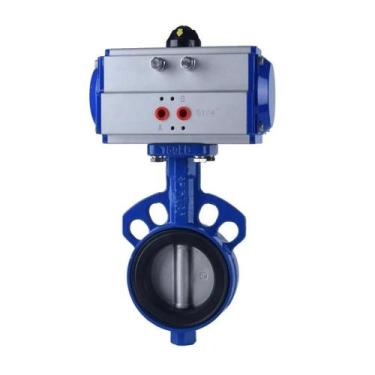 Imagem de Válv Borboleta Ff/Disco Inox 304/Epdm/ 3 Atuador Pneumatico - Tauana
