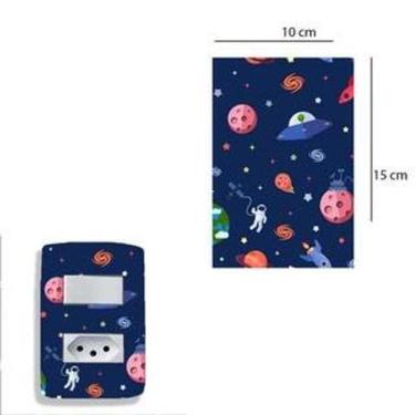 Imagem de Adesivo De Interruptor Astronauta Mod06